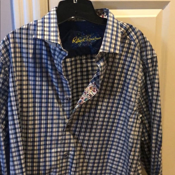 Robert Graham Other - Robert Graham Blue Plaid Shirt